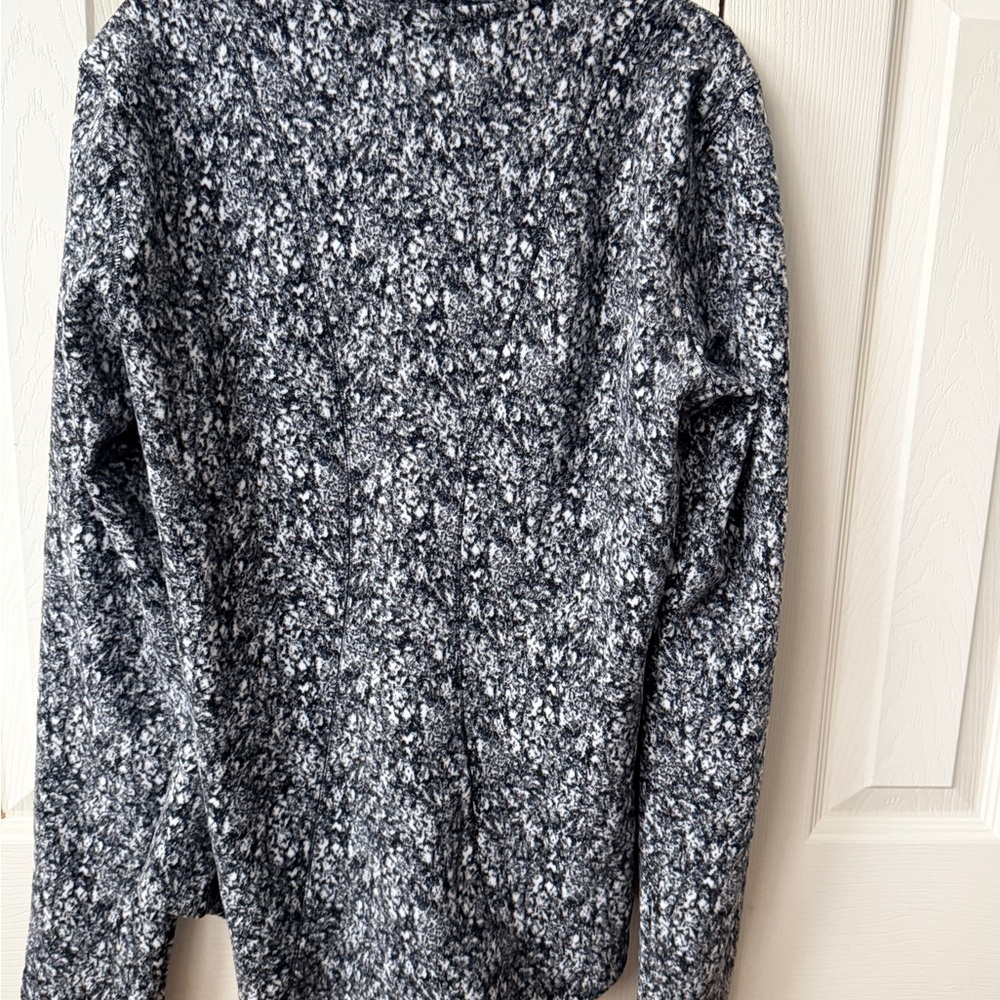 Spyder Men's Black and White Crewneck Sweater